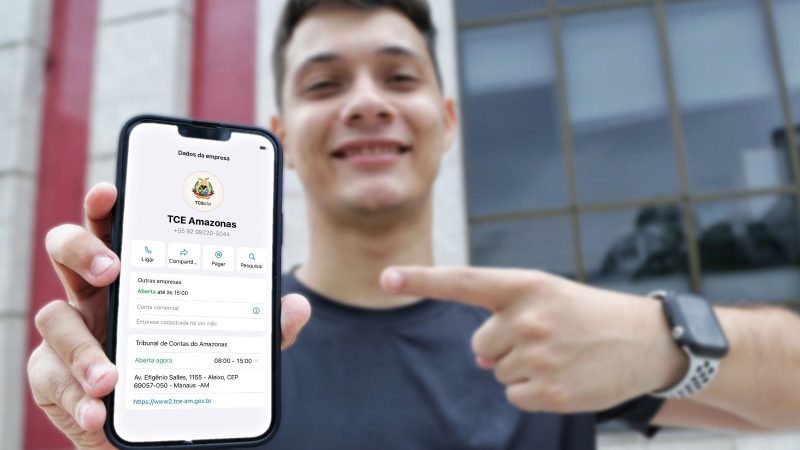 *TCE-AM lança canal no WhatsApp para divulgação de informações à sociedade*