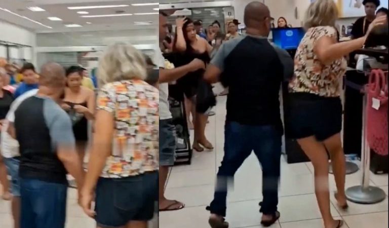 Confusão e baixaria: mulheres saem no tapa em loja de departamentos em Manaus; veja