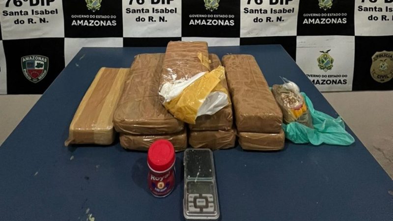 HOMEM É PRESO COM DROGAS AVALIADAS EM MAIS DE R$ 200 MIL