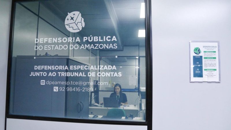 *TCE-AM dispõe de unidade da Defensoria Pública para atendimento ao público*