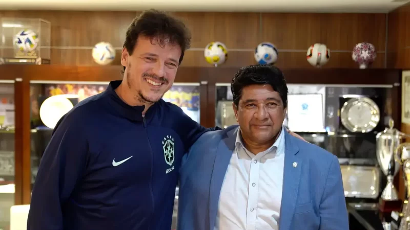 De volta ao comando da CBF, Ednaldo Rodrigues demite Fernando Diniz