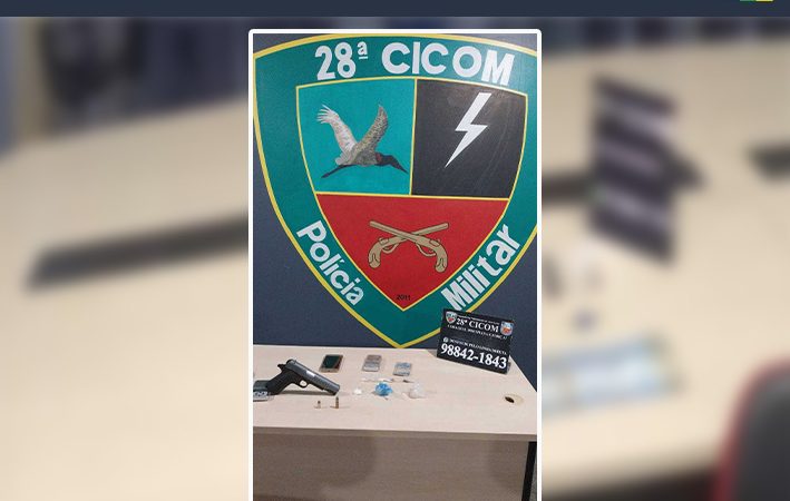 Polícia Militar do Amazonas prende dois homens e apreende entorpecentes