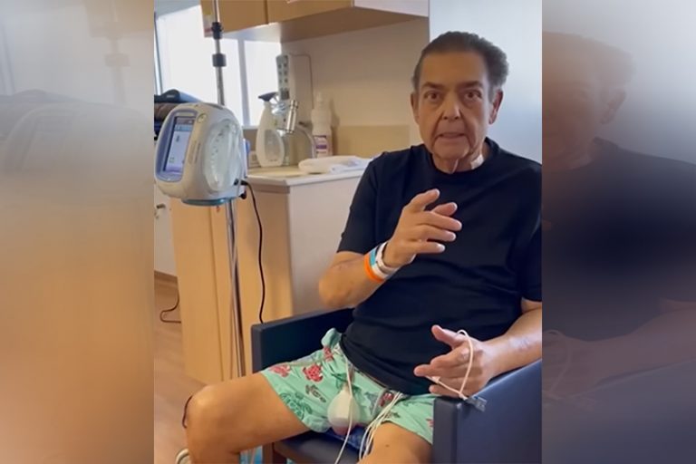 Faustão está consciente, mas faz hemodiálise, diz boletim médico