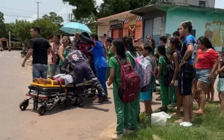 Grávida é atropelada em grave acidente no Amazonas