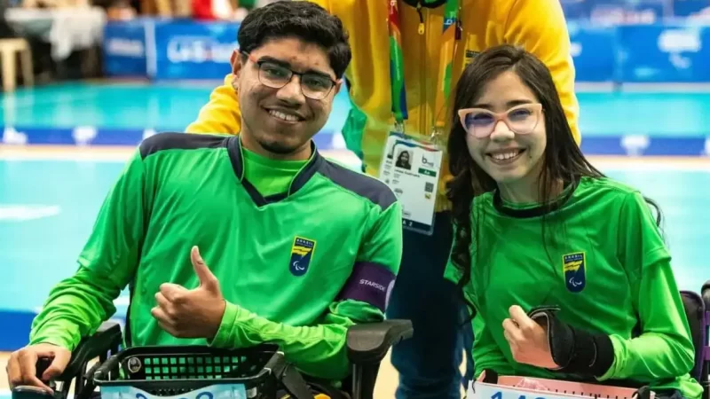 Dupla brasileira de bocha carimba vaga na Paralimpíada de Paris 2024