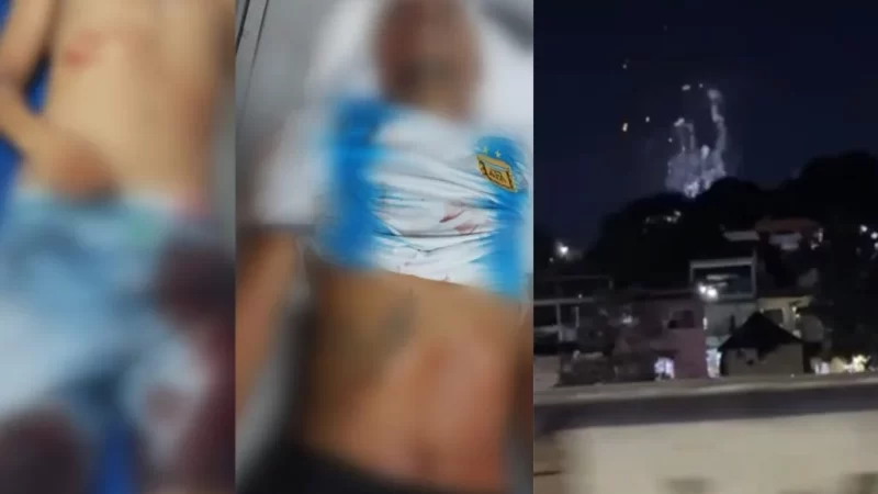 Foguetório é registrado por toda a cidade após chacina em Manaus; assista