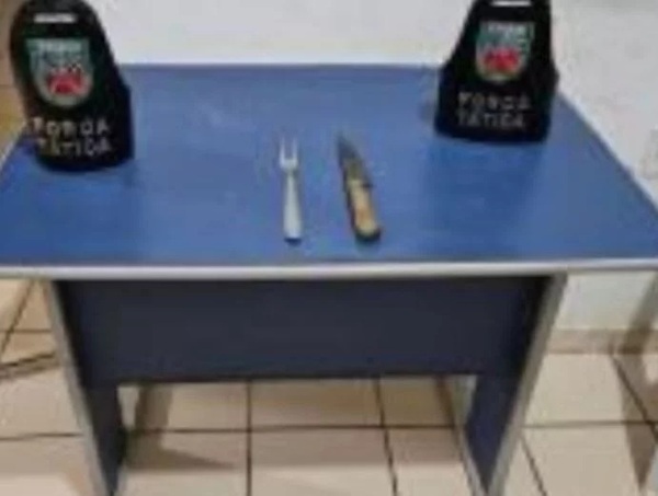 Mulher e filha são atacadas com garfo e faca por homem no Amazonas