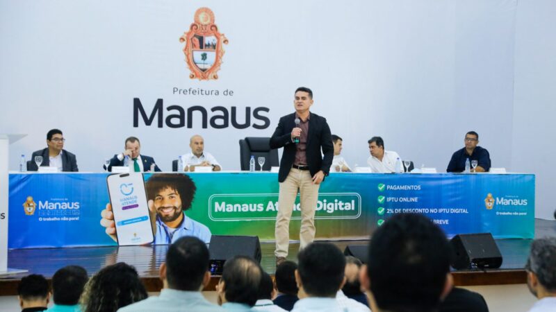 Prefeito David Almeida participa da 1ª Convenção de Metas e projeta Manaus como cidade global