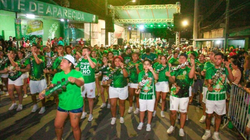 Aparecida realiza últimos ensaios de bateria neste fim de semana