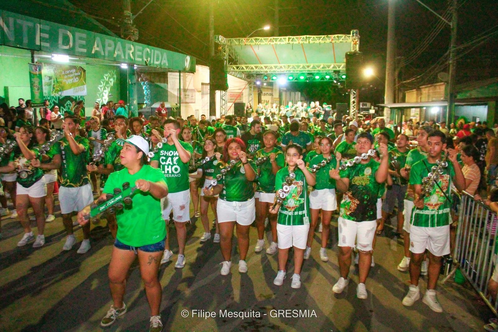 Aparecida realiza últimos ensaios de bateria neste fim de semana