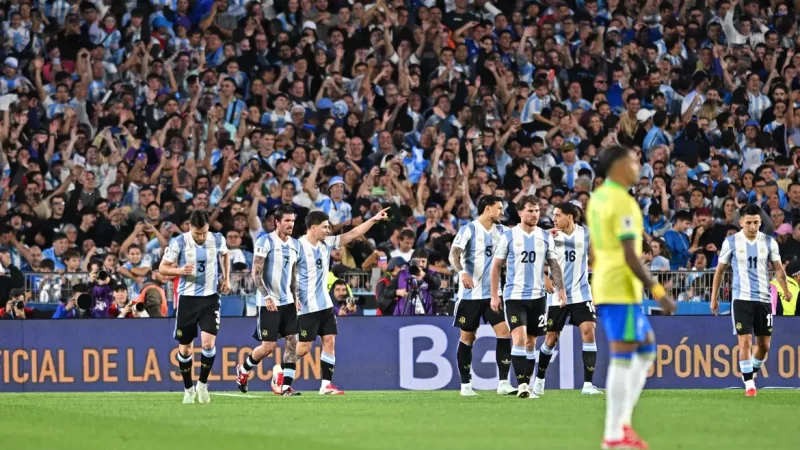 Em noite para esquecer, Brasil é goleado pela Argentina por 4 a 1