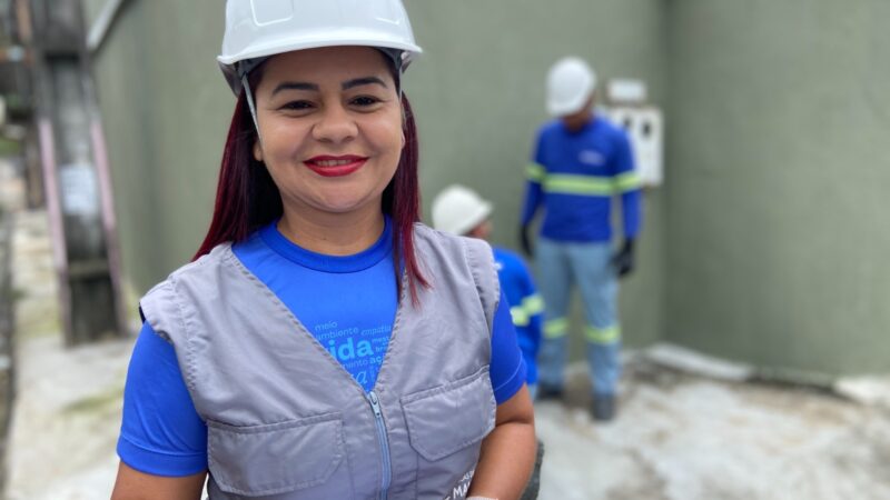 Mulheres fazem diferença no saneamento básico em Manaus