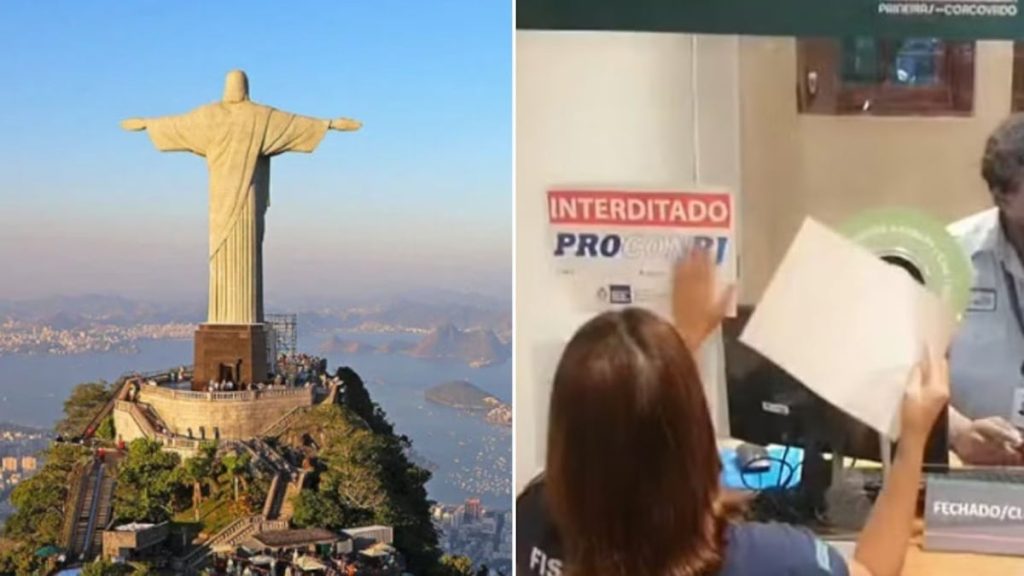 Acesso ao Cristo Redentor é fechado após morte de turista