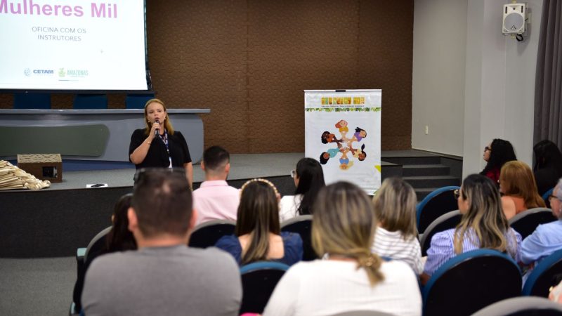 Cetam realiza aula inaugural do Projeto Mulheres Mil 2025 com oferta de 13 cursos