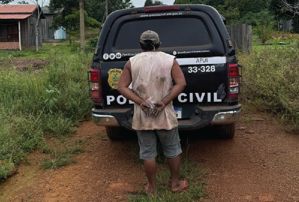 Em Apuí, Polícia Civil prende homem por estupro de vulneral contra a filha adolescente