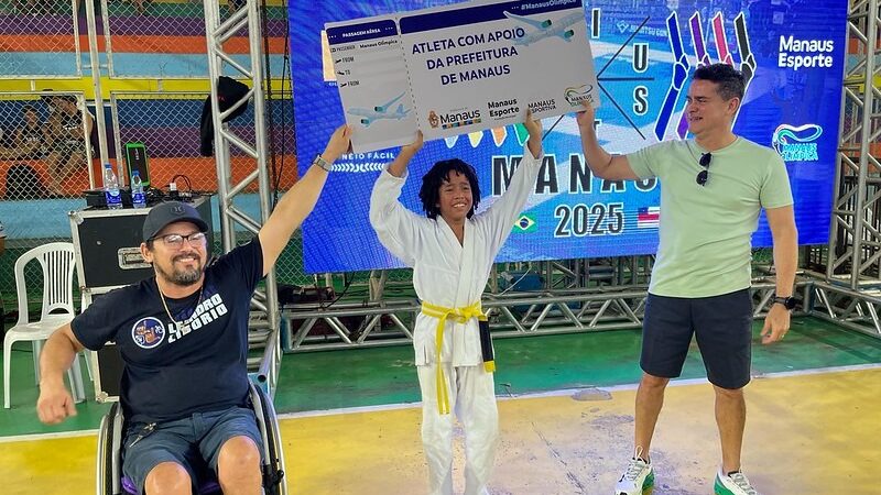 Prefeito David Almeida acompanha seletiva de Jiu-Jitsu para Campeonato Brasileiro 2025