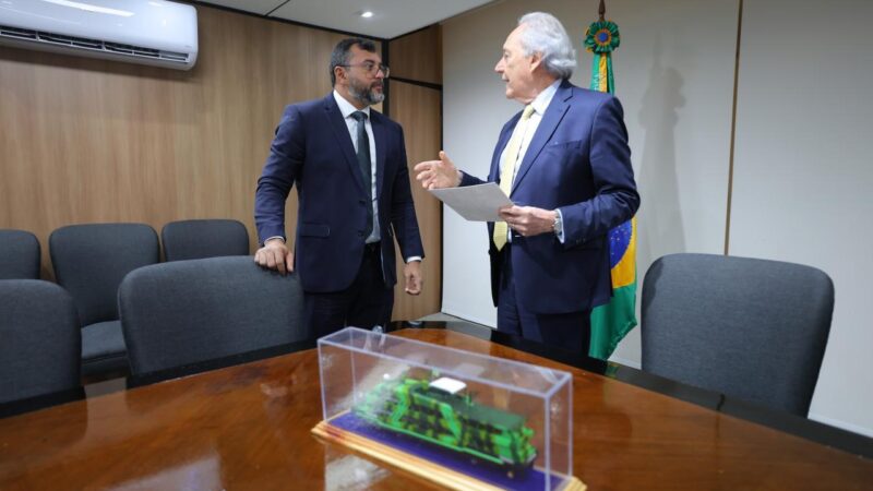 Wilson Lima reúne com Ministro da Justiça e solicita reforço das ações federais para a segurança na fronteira