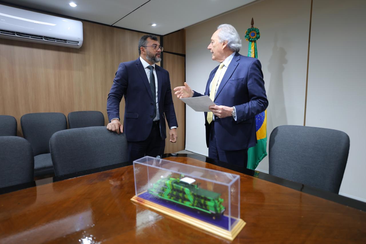 Wilson Lima reúne com Ministro da Justiça e solicita reforço das ações federais para a segurança na fronteira