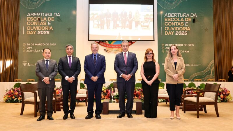Debate sobre papel das ouvidorias marca programação de abertura do ano letivo da ECP e Ouvidoria Day no TCE-AM