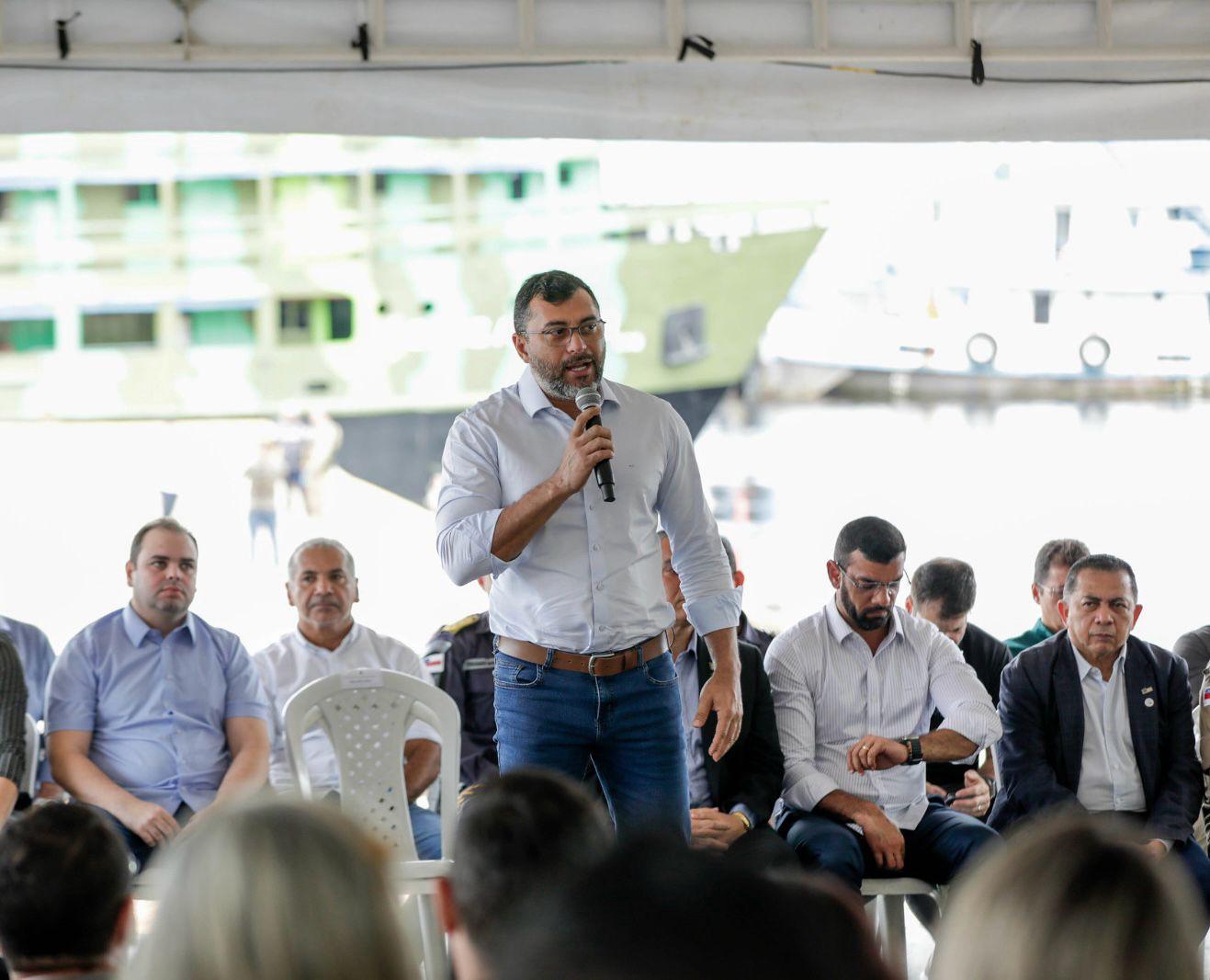 Governador Wilson Lima inaugura Base Arpão 3, fortalecendo ações de segurança na calha do Solimões