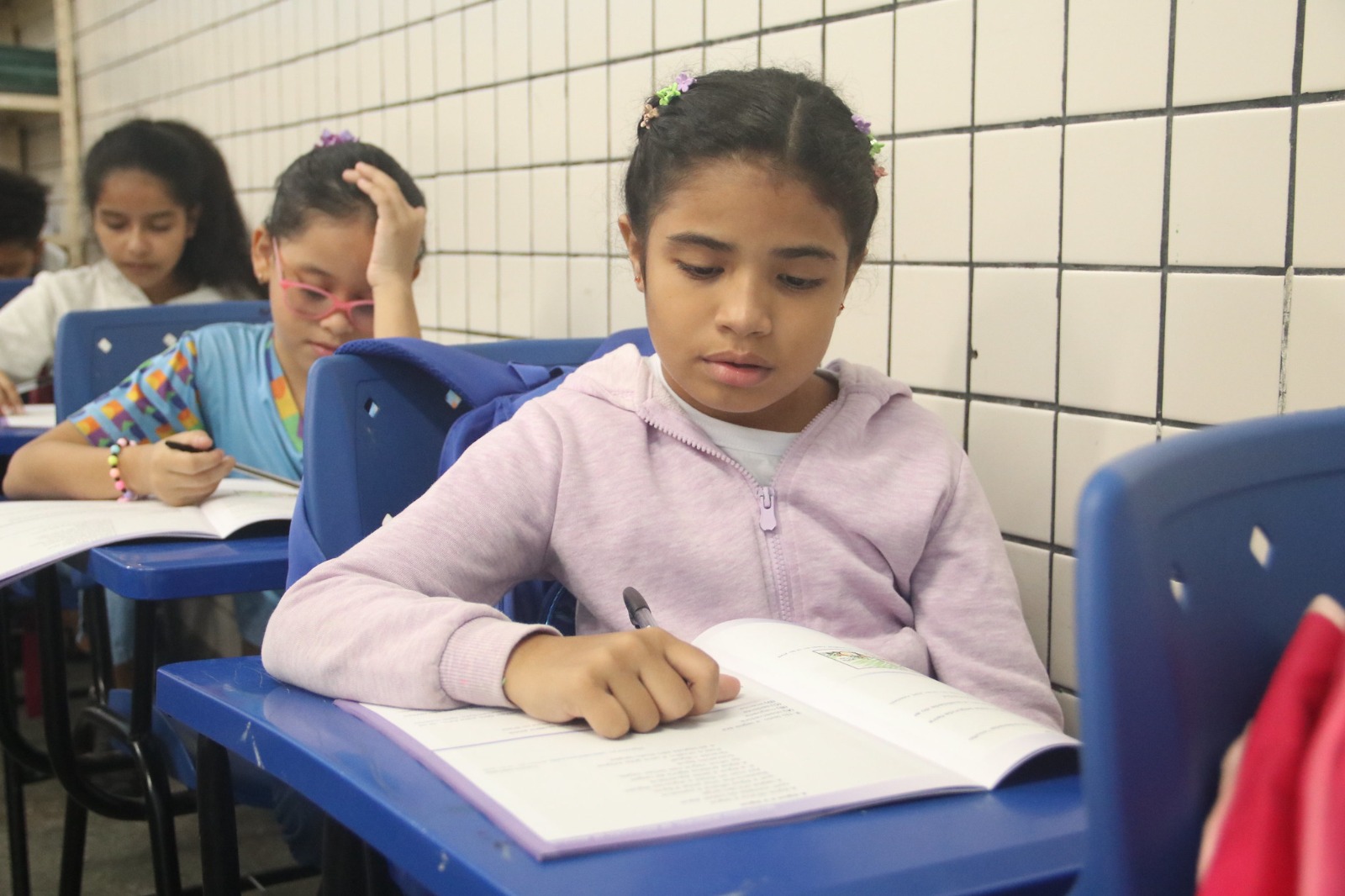 Mais de 36 mil estudantes da prefeitura participam do segundo simulado do programa ‘Educa+Manaus’ 2025 nas escolas da rede municipal