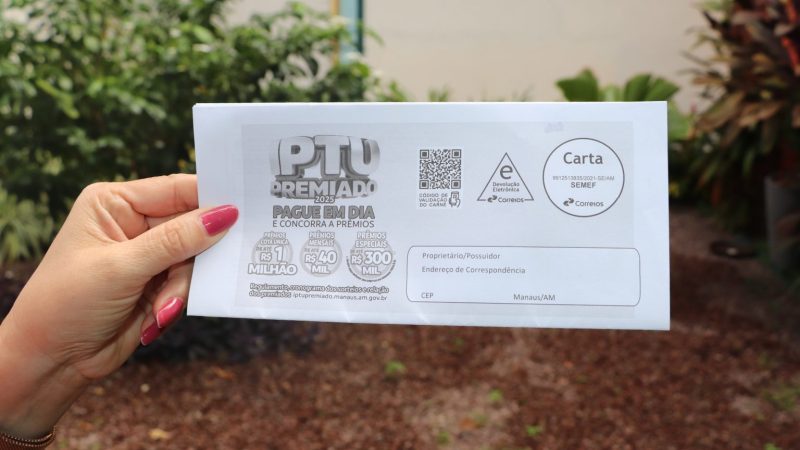 Prefeitura de Manaus informa que cota única com desconto do IPTU 2025 vence nesta segunda-feira, 31/3
