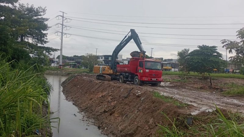 Prefeitura de Manaus conclui mais uma semana de trabalho intensivo no igarapé do Mindu