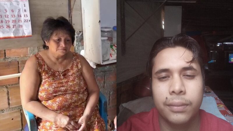 Mãe busca desesperadamente por filho desaparecido há 16 dias em Manaus