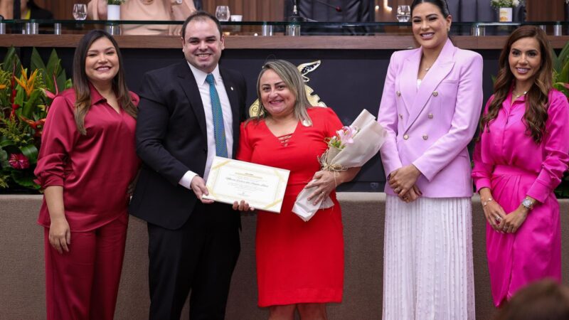 Presidente Roberto Cidade homenageia trajetórias de determinação e vitórias de mulheres amazonenses com o diploma ‘Mulher Cidadã Amazonense’