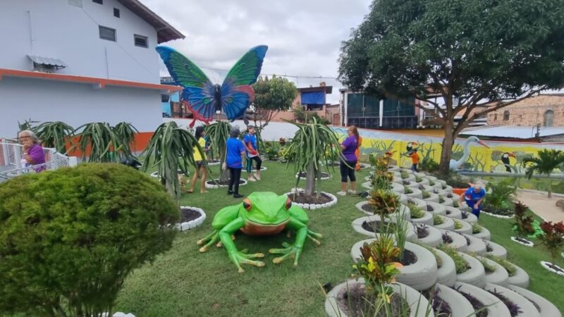 Grupo Nova Vida visita espaço de convivência e lazer na sede da Semulsp
