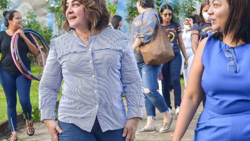 Maria do Carmo fala sobre responsabilidade social e divulga ação na Fametro Leste