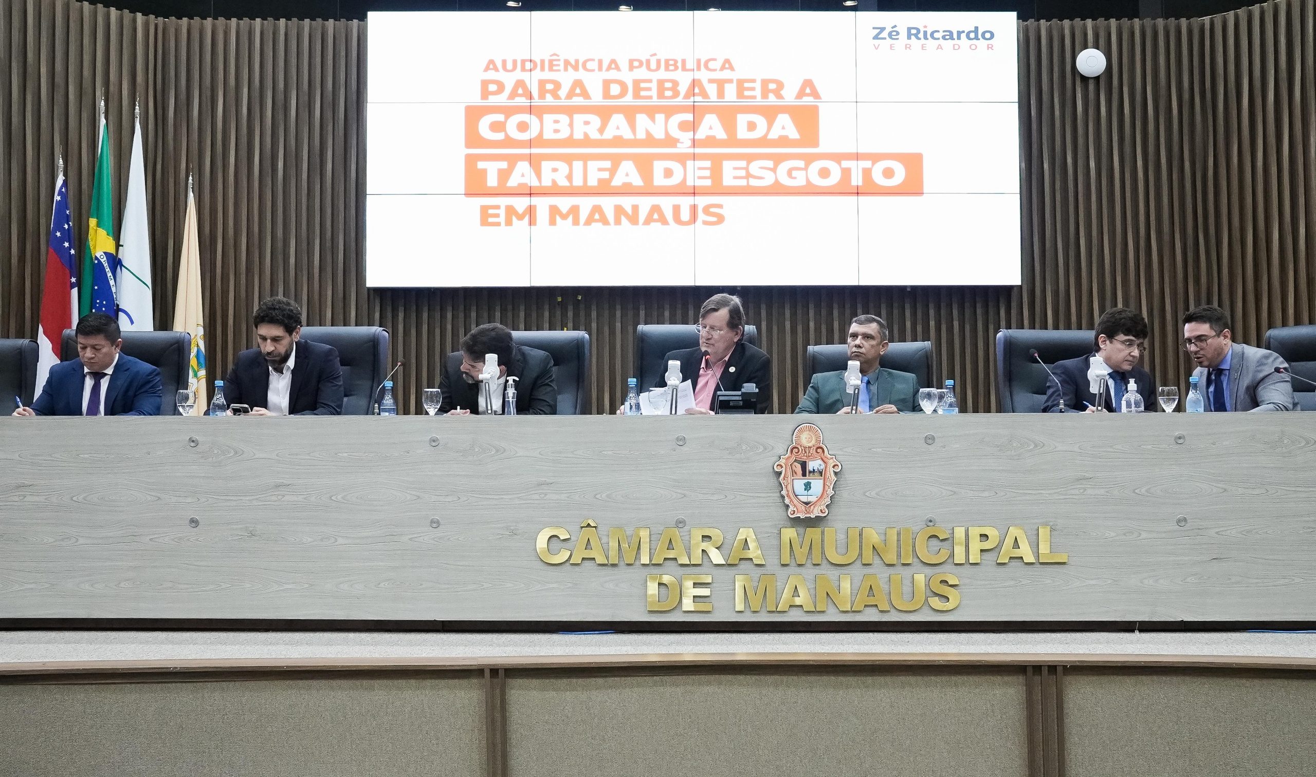 Audiência Pública na CMM debate cobrança de tarifa de esgoto em Manaus