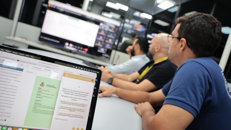 TCE-AM discute Inteligência Artificial com Tribunais de Contas de Pernambuco e Ceará
