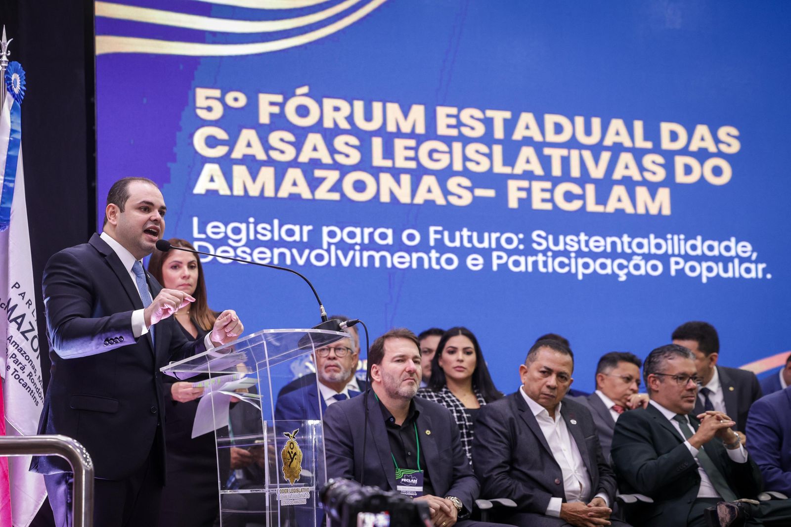 Presidente Roberto Cidade destaca importância do Feclam para a melhoria das atividades parlamentares nos municípios do interior do Amazonas