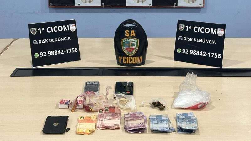 Em ações na capital, PMAM prende dois homens e apreende adolescente por envolvimento com tráfico de drogas