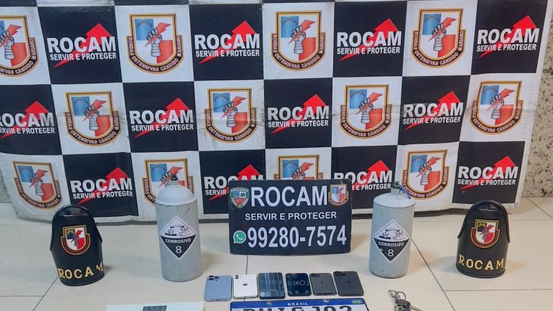 Polícia Militar do Amazonas prende seis homens por comércio ilegal de mercúrio usado no garimpo