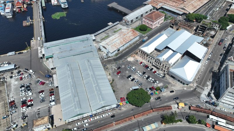 Prefeitura faz georreferenciamento de praças para atualizar listagem do centro de Manaus