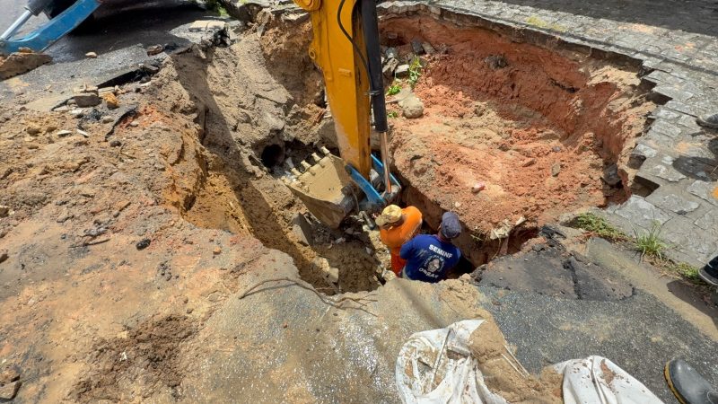 Prefeitura de Manaus recupera mais uma rede de drenagem no bairro Nossa Senhora das Graças