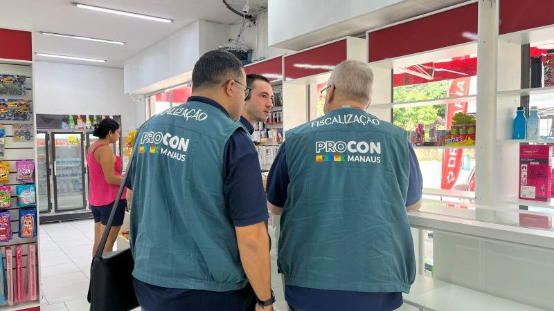 Procon Manaus realiza fiscalização em farmácias em parceria com o CRF-AM e Visa Manaus