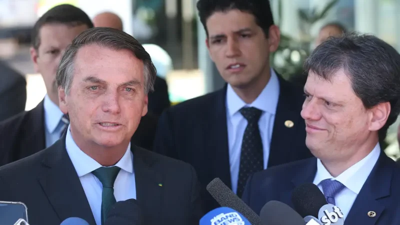 Bolsonaro indica Tarcísio e mais 14 testemunhas em processo no STF