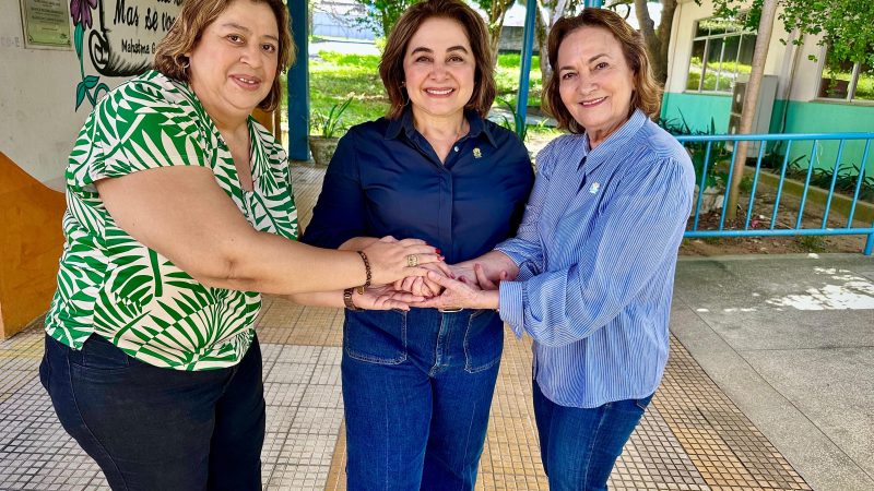 Maria do Carmo reforça compromisso com mães atípicas em visita à Apae