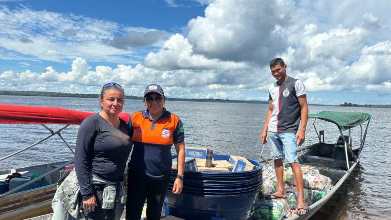 Cheia no Amazonas: 13 municípios entram em situação de emergência