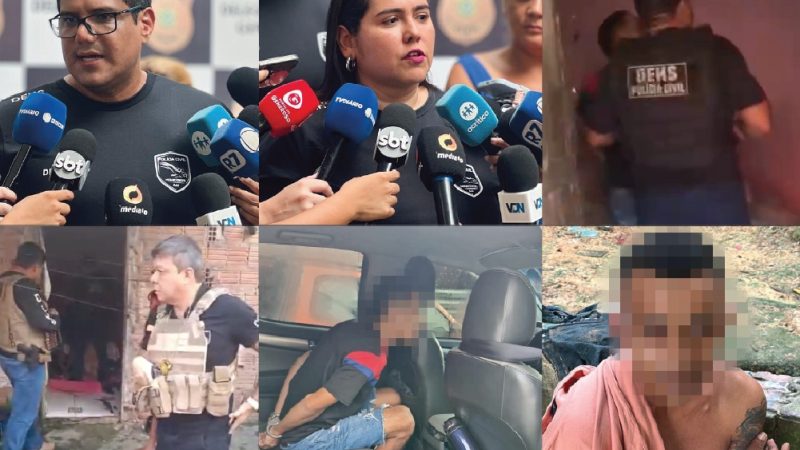 Dupla é presa por armar emboscada e matar amigo de infância no bairro Puraquequara em Manaus