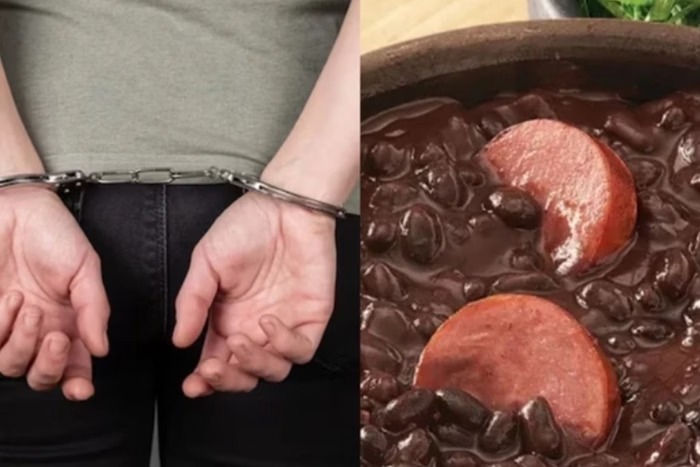 Mulher é presa após matar marido e cozinhar órgão genital dele com feijão