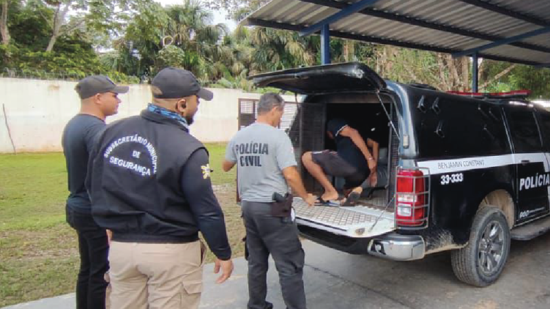 Operação Caminhos Seguros: Polícia Civil prende homem por estupro de vulnerável em Benjamin Constant