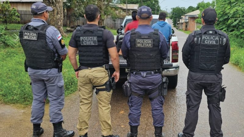 Operação Ártemis: Em Pauini, PC-AM e PMAM prendem dupla por feminicídio, estupro e ocultação de cadáver de mulher