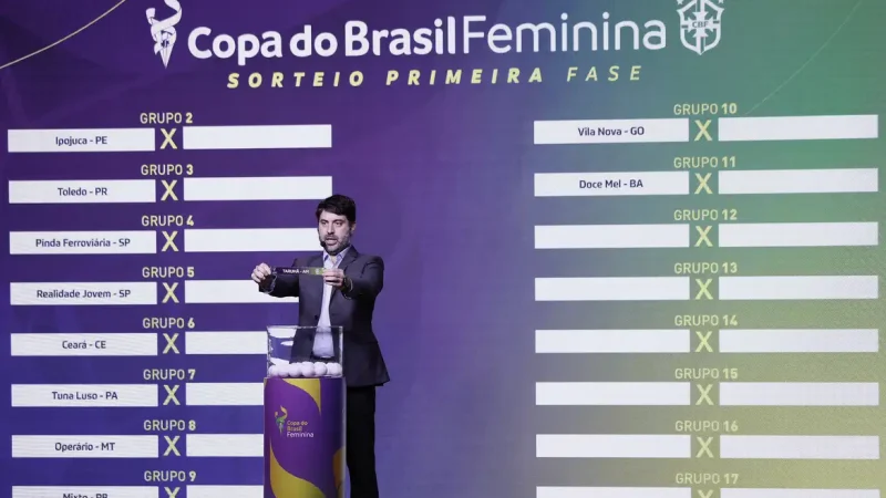 Copa do Brasil Feminina tem confrontos da primeira fase definidos