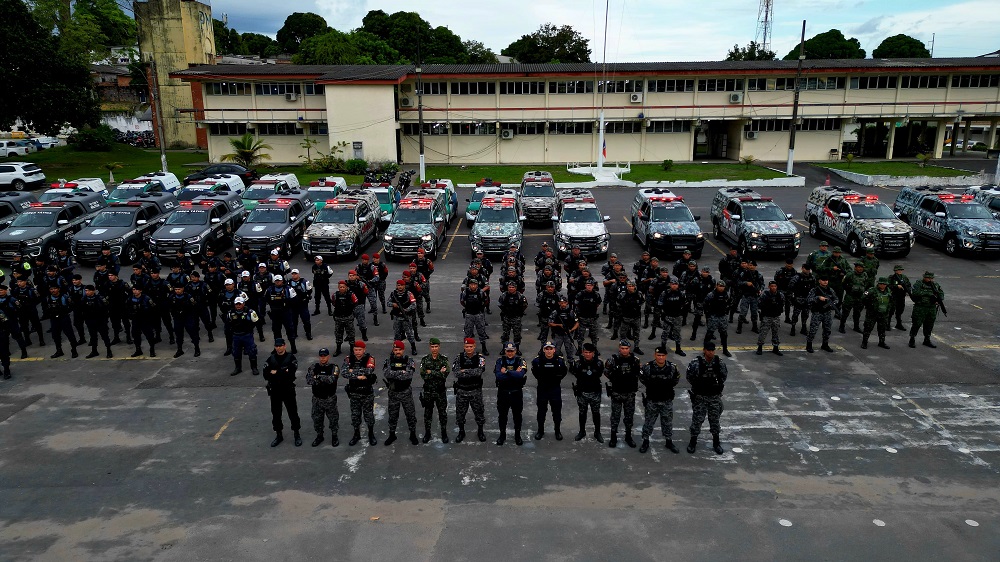 Operação Águia reforça segurança em Manaus com 105 policiais e ações em áreas críticas