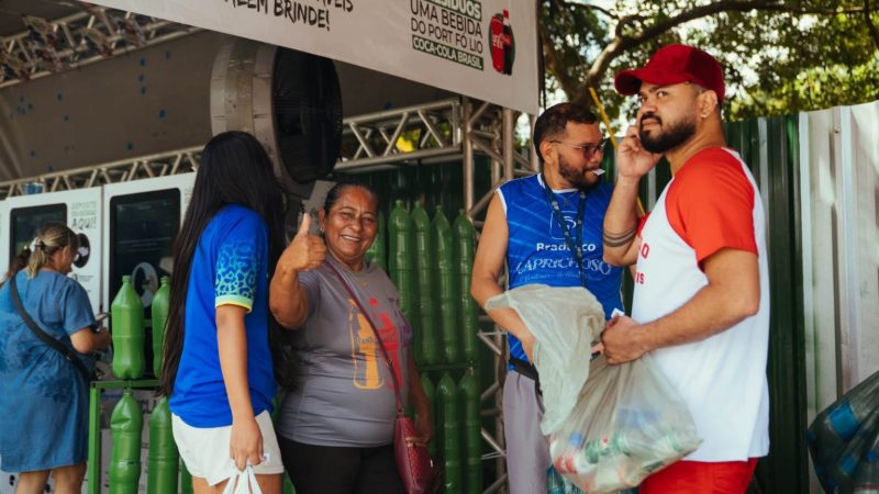Festival de Parintins 2025: Espaço Sustentável mobiliza moradores e turistas pela reciclagem