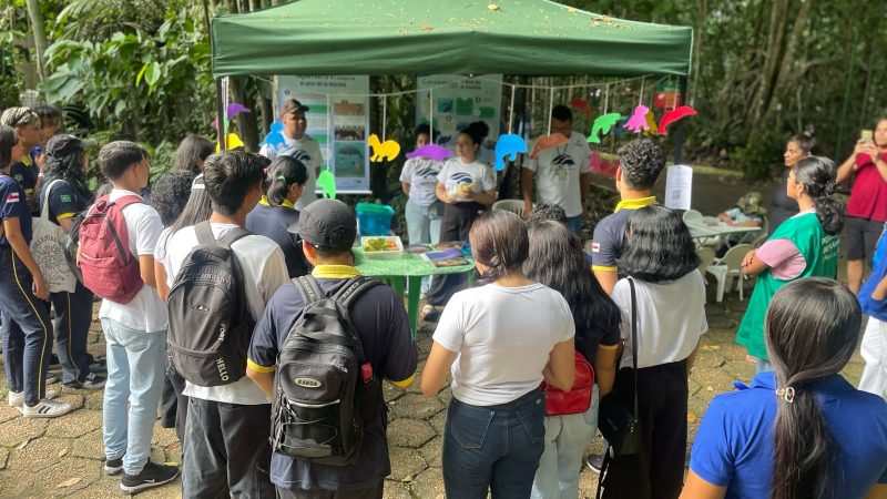Prosamin+: UGPE promove visita de estudantes ao Bosque da Ciência no Dia Mundial do Meio Ambiente